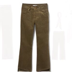 CAbi Olive Flare Jeans